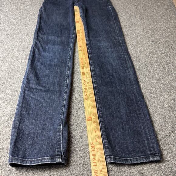 7 For All Mankind Roxanne Mid-Rise Slim Straight Leg Denim Women's Jeans Size 27 - Picture 7 of 8